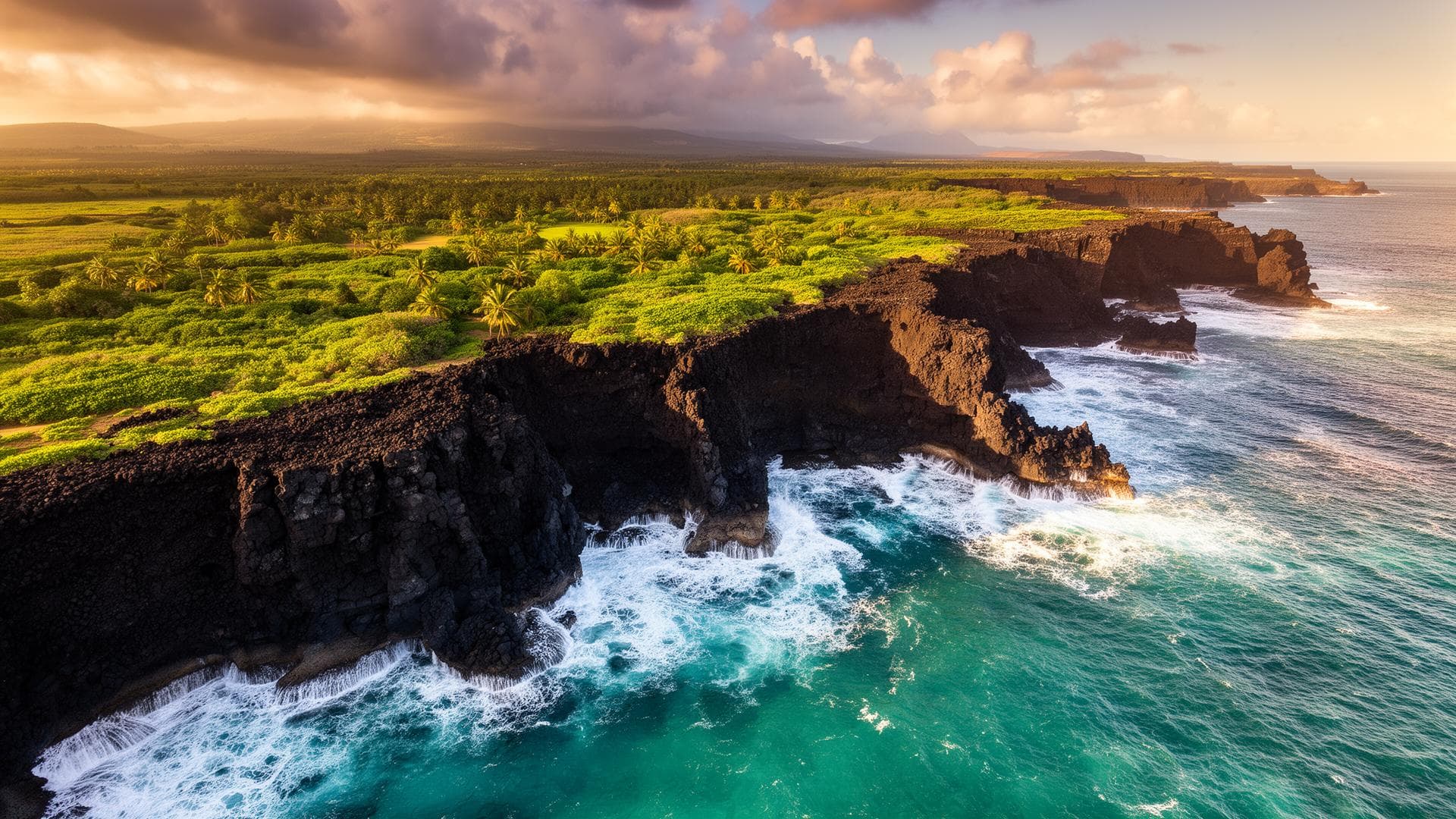 Côte sud sauvage de La Réunion